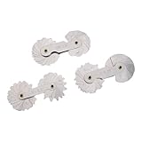 Lawnoval Edelstahl-Radius-Filehre-Set, 3 Stück (R1-6,5/R7-14,5/R15-25), für präzise konkave und konvexe Oberfläche zur Messung