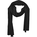 Build Your Brand Jersey Scarf - Farbe: Black