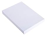 Exacompta 10708E 100er Pack Karteikarten gepunkted DIN A5 ideal für die Schule, zum Lernen von Vokabeln Flashcards Memo Lernkarten Lernkartei 148 x 210 mm weiß