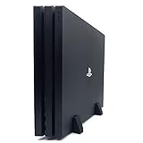 PS4 Pro Vertical Standfuß für Playstation 4 Pro Vertikaler Fußständer aus Silikon Stabiler Basis Rutschfest Genügend Platz zum Kühlen, Schwarz