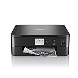 Brother DCP-J1140DW 3-in-1 Farbtintenstrahl-Multifunktionsgerät (Drucker, Scanner, Kopierer), Schwarz, 400 x 151 x 343 mm, 17/16 Seiten/Min.