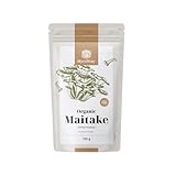 MycoWay BIO Maitake Pulver - 100 g - 25-50 Dosen - Japanischer 'tanzender Pilz' - Grifola frondosa - 100% Fruchtkörper - Hoher Ballaststoffgehalt - Ökologischer Anbau