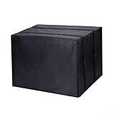 Verstellbare wasserdichte Abdeckung für Fenster, schützt vor kalter Luft und Staub, passend für die meisten Standardgeräte (70 x 64 x 48 cm)