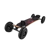Mountainboard 37''L Cross Country Skateboard All Terrain Longboard with 95A Shock Absorber Mountain Skateboard with Wheels