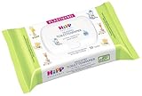 HiPP Babysanft Feuchtes Toilettenpapier (6 x 50 Stück), mit 99% Wasser, ULTRA-SENSITIV, ohne Parfum, mit Pop-Up Deckel