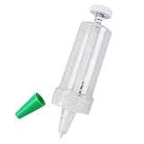 Manueller Saatgutspender mit ergonomischem Griff für kontrollierte Aussaat, kompaktes Saatgut | Ideal für Gartenbetten, Gewächshaussaat, Pflanzengewebe, Ins