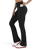 Zylioo Lang Bein Flared Leggings Yogahose Damen Lang/Extra lang,Blickdicht Bootcut Leggings Tall/Extra Tall,Fitnesshose Bootleg Jazzpants