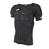O'NEAL | Protektoren-Jacke | Motocross Enduro Motorrad | Elastisch leichte Protektorenjacke, aus Polyurethan-Schaum, Mesh-Einsatz | STV Short Sleeve Protector Shirt | Erwachsene | Schwarz (M)