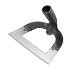 BBASILIYSD Gehärtete Hohlhacke aus Stahl, robuste Gartenhacke, scharfe Garten-Unkrautwerkzeuge, arbeitssparende Stahl-Unkrauthacke, Handrechen-Werkzeuge für Hinterhof, Rasen, Lockern, Pflanzen, Jäten