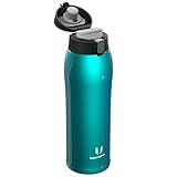 Super Sparrow Trinkflasche Edelstahl 18/10 - Ultraleicht Thermobecher - 750ml - BPA-Frei, Auslaufsicher Thermoskanne, Thermosflasche für Sport, Unterwegs, Schule, Kinder, Outdoor, Büro, Zuhause