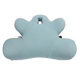 Depisuta Lumbalunterstützungskissen, Ergonomic Memory Foam Back -Unterstützung für Stuhlauto -Haus mit W Form Design und Atmungsaktivem Stoff