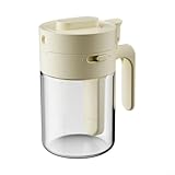 Multifunktionale quantitative Aufbewahrungsbox für Küche und Haushalt, Gewürzflasche (cremefarben)
