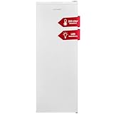 TELEFUNKEN Kühlschrank ohne Gefrierfach 255 Liter | Standkühlschrank groß | Vollraumkühlschrank freistehend mit Gemüsefach | LED-Beleuchtung | Türanschlag wechselbar | KTFK265EW2 weiß