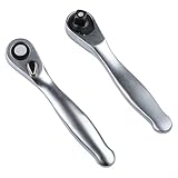 2-teiliges Mini-Bit-Ratschen-Set mit 72-Zahn-Ratschenmechanismus für präzises Schrauben in engen und schwer erreichbaren Bereichen