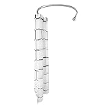 Bohrfrei Duschstange Edelstahl Verstellbar 90-130cm U-Form Mit Polyester Vorhang 20kg Tragkraft Für Nassbereich 240x180cm