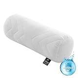 sei Design Nackenrolle 15x40 Zierkissen Sofakissen Nackenstüzukissen waschbar bis 95 Grad Kissen Made in Europa