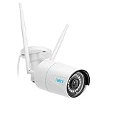 Reolink 5MP WLAN Kamera Outdoor, 2,4GHz/5GHz WLAN CCTV IP Kamera Aussen mit Person/Auto/Tiererkennung, IP67 Wetterfest, Nachtsicht, Bewegungsmelder, SD-Kartenslot, Zeitraffer, Außenkamera RLC-510WA