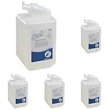 Scott Control Schaumhandseife 6342, unparfümierte Handseife für häufige Verwendung, 6 Kassetten farbloser Handreiniger x 1 Liter (insges. 6 l) (Packung mit 5)