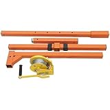 Manueller Hebebühne für Klimaanlagen, für effiziente Montage und Demontage, 150 kg Kapazität, 20 m Reichweite, einfache und sichere Handhabung