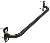 Schwarzer Push-up-Ständer, wandmontierte Klimmzugstange, horizontale Tür, Korridor, Stahlstange, Sandsack-Widerstandsgürtel, Drehgelenk, Traglast 180 kg - 70 cm