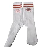 WDJLNZB 2 Paar Kleine Wunscherfüller Socken 36-42, Unisex Lustige Sternchen Bestickte Socken geschenk, Gestreifte tennissocken aus Baumwolle (DE/NL/SE/PL, Numerisch, 36, 42, Regular, Regular, B)