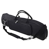 Generisch Trompeten-Tragetasche, Trompeten-Gigbag | Tragetasche für Trompetenrucksack,Schultergurt-Trompetentasche mit doppelten Reißverschlüssen für Männer, Frauen, Anfänger, Profis