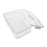 Alipis Kasten Brot-Box brotkästen küche Brotbehälter für den Haushalt Brottopf Lagerbehälter Brot mit großer Kapazität Gemüse-Obst-Behälter Schonbehälter herstellen Plastik Transparent