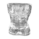 Nxbuynef Glas Schnapsgläser Klare Schnapsgläser Transparent Schnapsgläser Geschnitzt Schnapsglas Set Bleifreies Glas? 38.3 g Transparent Heavy Base Schnapsglas 6er Set für Tequila-Wodka-Cocktail