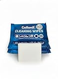 Collonil Cleaning Wipes Reinigungstücher für Schuhe, Sneaker, Jacken, Sporttaschen, Kinderwagen und Handtaschen 45 Stück (3x15 Stück)