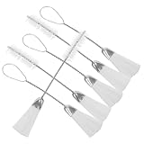 SEWACC 6 Stück Teiliges Reinigungspinsel Set für Haushaltsgeräte Langlebige Borsten Doppelseitig und Einseitig Tragbar Vielseitig für Staubentfernung an Nähmaschinen Tastaturen für Kleine