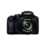 Panasonic Lumix DC-FZ82DE-K Bridgekamera mit 20-1200 mm F2.8-5.9 Objektiv, 18,1 MP, 4K Video & Foto, OLED Live-View-Sucher, LCD-Touchscreen, USB-C, Schwarz