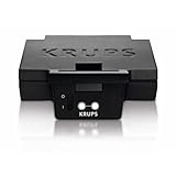 Krups Sandwich-Toaster, Extra grosse und breite Platten, Antihaftbeschichtung, Croque Monsieur,