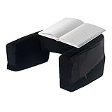 Laptopkissen Für Den Schoß - Ergonomisches Armkissen mit Seitentasche, Bequemes Kissen für Erwachsene | Ideal für Zuhause, Büro, Auto, Bett, Couch, Homeoffice und Unterwegs