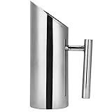 Wasserkocher Edelstahl Teekanne Kaffeesaft Topf Trinkwerk für Home Bar Restaurant (1l)