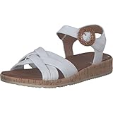 Tamaris Sandalette Damen Bequem weiß,EU 39