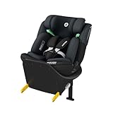 Maxi-Cosi Emerald 360 S i-Size, Autositz 360 Grad drehbar, 0–12 Jahre (40–150 cm), Auto Kindersitz, Baby Autositz, FlexiSpin-Drehung, 4 Liegepositionen, G-CELL Seitenaufprallschutz, Tonal Black