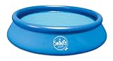 HAF® Swing Quick Up Pool in blau mit den Maßen 244 x 76 cm | ca. 2.300 Liter Wasserkapazität | Selbstaufbauender & selbst tragender Swimming Pool | Gartenpool/Aufstellpool ohne Filterpumpe