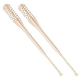 Nasenhaarschneider - Ohrenhaartrimmer, Nasenhaarentferner, 2 Stück Nasenhaartrimmer, 360 Grad rotierende manuelle doppelseitige Handheld 2024 Neues Design Nasenhaarschneider für Frauen und uo