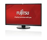 Fujitsu Display E24-8 TS Pro EU E-Line 60.5cm 23,8zoll Wide Display IPS LED matt schwarz DisplayPort DVI VGA Tilt