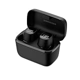 Sennheiser CX Plus True Wireless–Bluetooth-In-Ear-Kopfhörer: Musikhören und Telefonieren mit Active Noise Cancellation, anpassbarer Touch-Bedienung, Bass Boost,IPX4 und 24h Akkulaufzeit, schwarz,klein