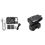 Für Tenere 700 2019-2021 Navigation Halterung Handy GPS Platte Halterung Telefon Halter USB Motorrad-GPS-Navigationshalterung(AB)