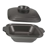 ARTSEWPLY Aluminiumguss Multifunktionaler Schmortopf mit Deckel für Suppen Schmoren und Porridge Kochtopf für Herdarten Küchenkochgeschirr