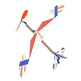 Tanxier Gummiband Flugzeug Spielzeug,Wurfgleiter Spielzeug Modell | Gummiband Flugzeug Kindergeburtstag