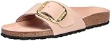 BIRKENSTOCK Damen Pantolette, beige(highshinenewbeige (11697)), Gr. 43