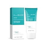 Enjoy Super Mild Sun 2 Set 50+ PA++++ 1,69 Fl Oz (50 ml) | Eine leichte, feuchtigkeitsspendende Sonne, die kein klebriges Gefühl hinterlässt | Koreanisch Beauty Set Für Für (Mint Green, One Size)