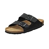 Rohde Herren, Männer, Sandalen,verbandschuhe,Therapie-Sandalen,Klett-Hausschuhe,SCHWARZ,42 EU / 8 UK