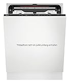 AEG Vollintegrierter Geschirrspüler 60cm, WiFi, Spülmaschine Serie 9000: mit ComfortLift Hebefunktion, Energieklasse A, Besteckschublade, personalisierte Zeit-Steuerung, leise 41dB, 14 MG, FSE9680AP
