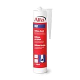 1x Alfa Silikon-Acryl Wasserfester Dichtstoff 310 ml dauerelastisches Dichtmittel überstreichbares Acryl