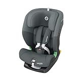 Maxi-Cosi Titan S i-Size, Mitwachsender Kindersitz, 15Monate–12Jahre (76–150cm), ISOFIX Kindersitz Auto, 5 Sitzpositionen, 13 Kopfstützenstufen, G-CELL-Schutz, 5-Punkt-Sicherheitsgurt, Tonal Graphite