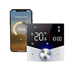 Qiumi Matter Smart Thermostat für Fußbodenheizung Elektroarbeiten mit Alexa Google Home Homekit Apple Home, erleben Sie intelligente Temperaturregelung sofort